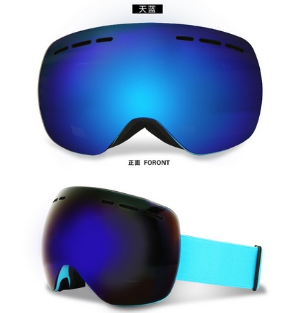 Ski Goggles,Winter Snow Sports Snowboard Goggles with Anti-fog UV Protection for Men Women Youth Snowmobile Skiing Skating mask - Image 7