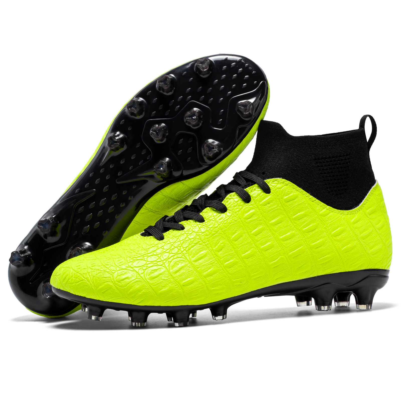 Football Men's High-top Foot Sock Training Shoes - Image 5