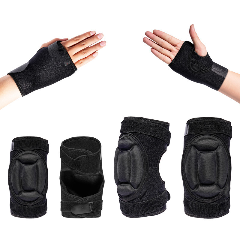 Roller Skating Single And Double Board Ski Hip Protection Set - Image 7